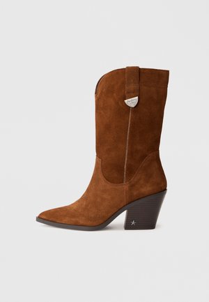 GINA WEST W - Augstpapēžu zābaki - cappuccino brown