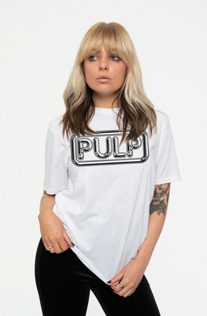 PULP - Print T-shirt - white
