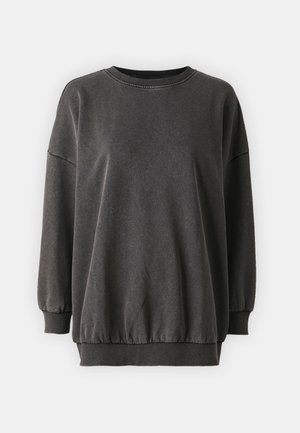 ONLY ONLLUCINDA O NECK - Sweatshirt - black
