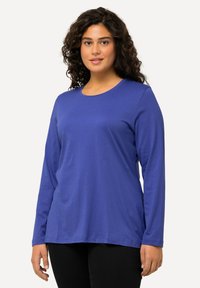 Ulla Popken COL ROND - Top s dlouhým rukávem - dark blue