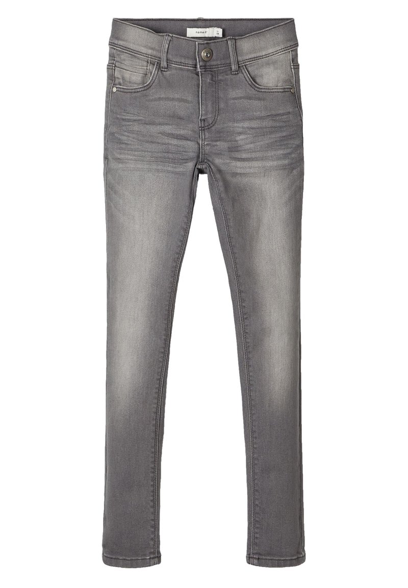 name it Jeans Skinny Fit grijs denim/greydenim