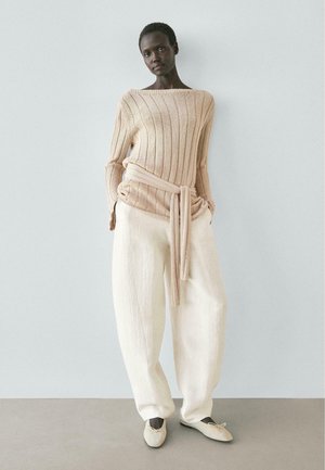Pantalon classique - beige