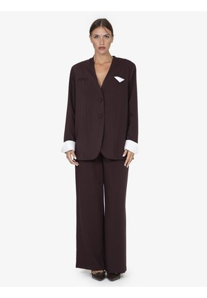 MARC ELLIS TROUSER  - Pantaloni - rosso scuro