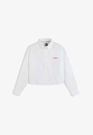 Tommy Jeans, GATHERED SCRIPT - Chemisier - ecru