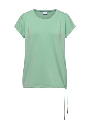Cecil, DROPPED SHOULDER SHIRT MIT CUT-OUT-DETAIL - T-shirt basique - juicy lime