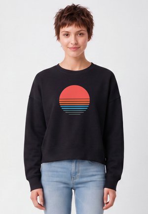 watapparel, ABSTRACT 03 - Sweatshirt - black