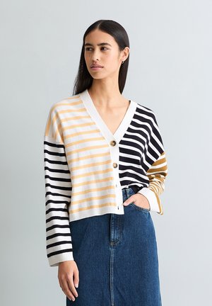 LONGSLEEVE V-NECK - Gilet - offwhite