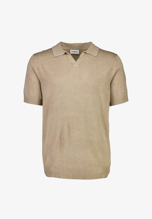 Lindbergh, SS V-NECK - Polo - sand mel