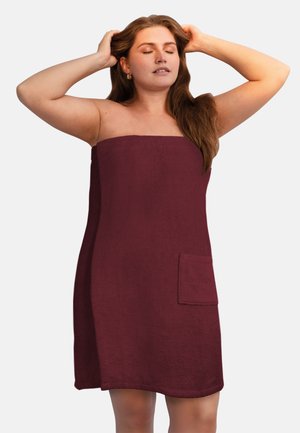 Normani SAUNA KILT EXTRA  - Bademantel - burgund
