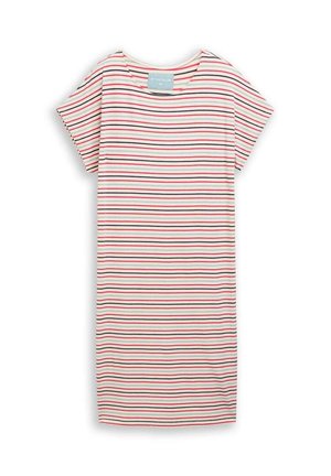 TOM TAILOR, TOM TAILOR BODYWEAR NACHTHEMD MIT STREIFENMUSTER - Camicia da notte - white medium horizontal stripe