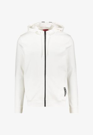 HUGO, Sweat zippé - white