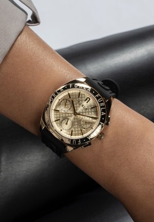 QUARTZ LOGOS - Chronograph - black