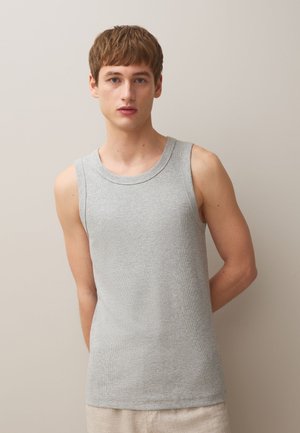 Next, 4 PACK  - Top - pink grey marl  white  green