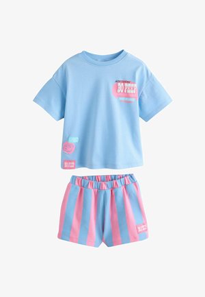 Next, REGULAR FIT - TOY STORY BO PEEP SHORT SLEEVE T-SHIRT AND SHORTS SET - Tracksuit bottoms - blue pink
