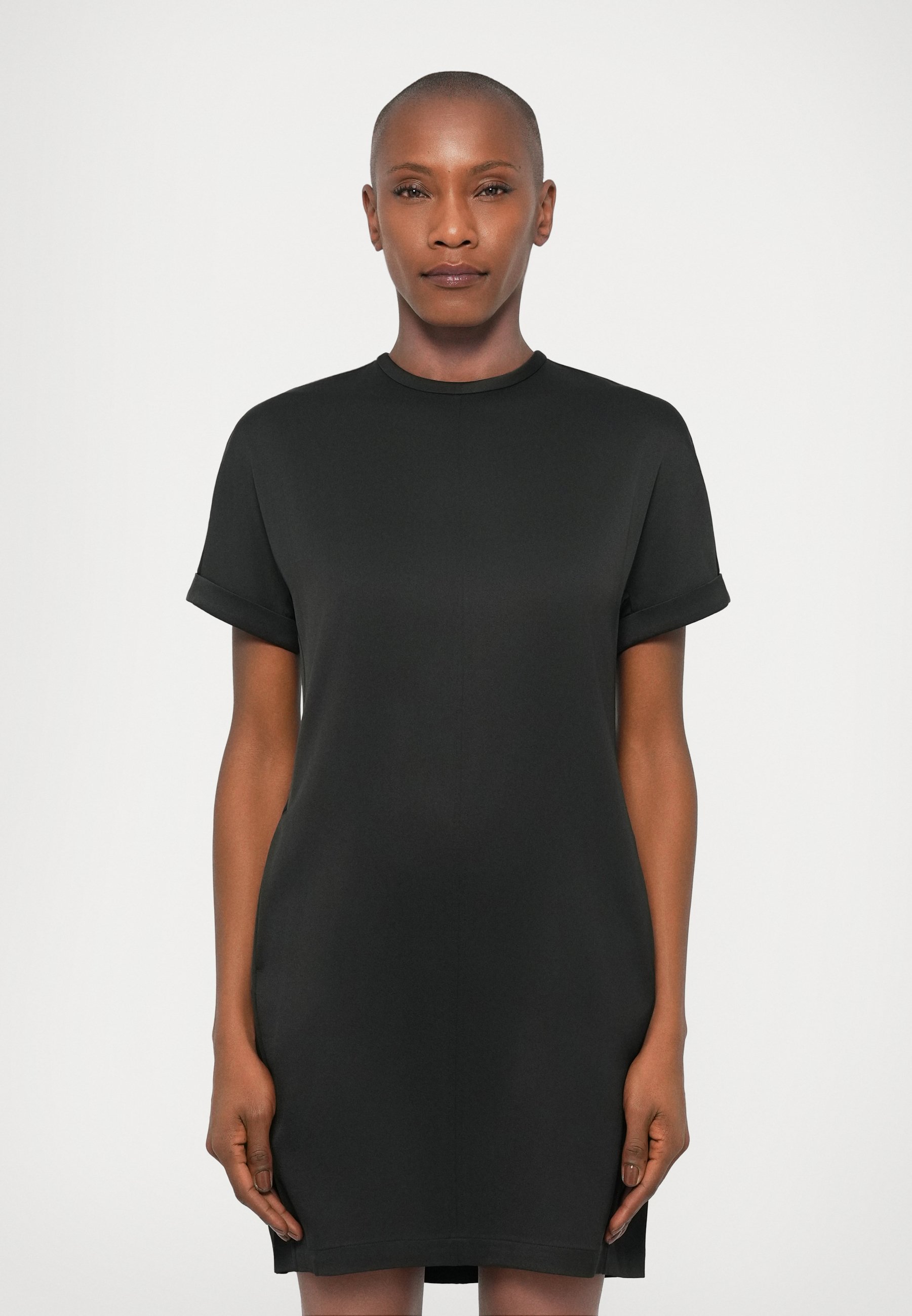 mini silk black dress Witch Phase Bat Wing Mini Dress, M