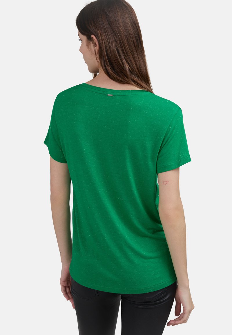 IKKS T-Shirt print - green blue/grün - Zalando.de