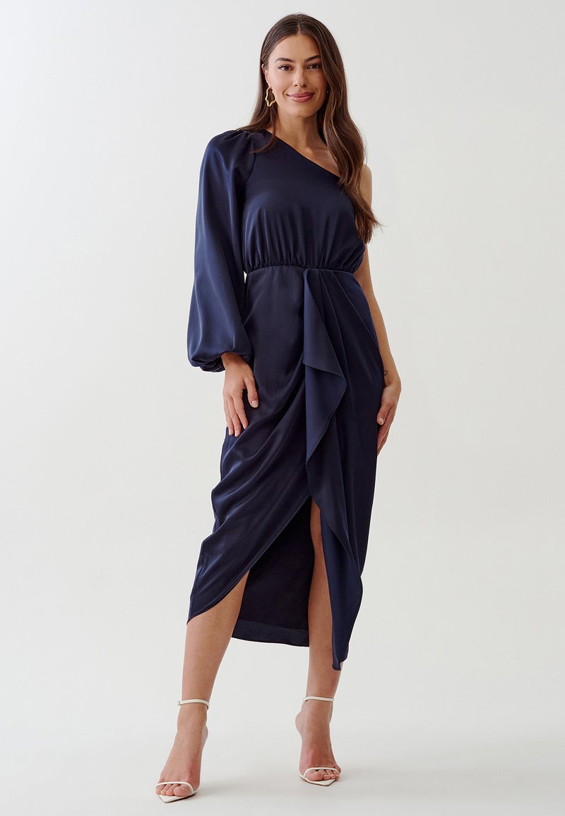 CHANCERY PALMER MIDI - Koktailové šaty/večierkové šaty - navy blue