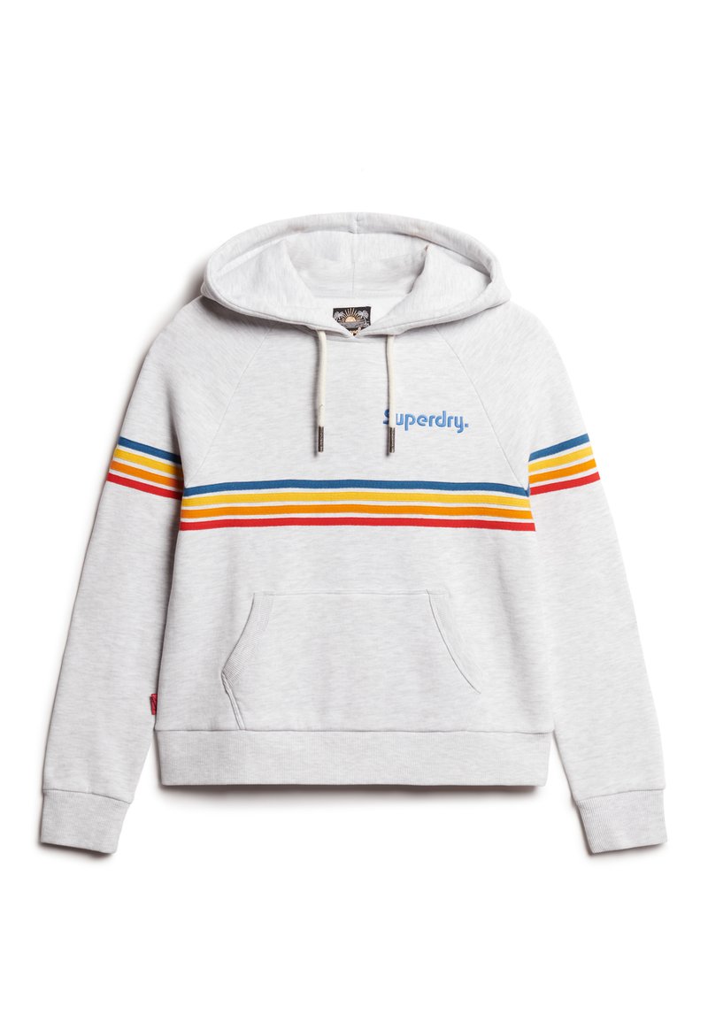 Superdry & Co Sweater lichtgrijs gemêleerd