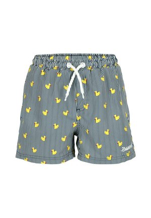 Swimming shorts - navy stripe duck