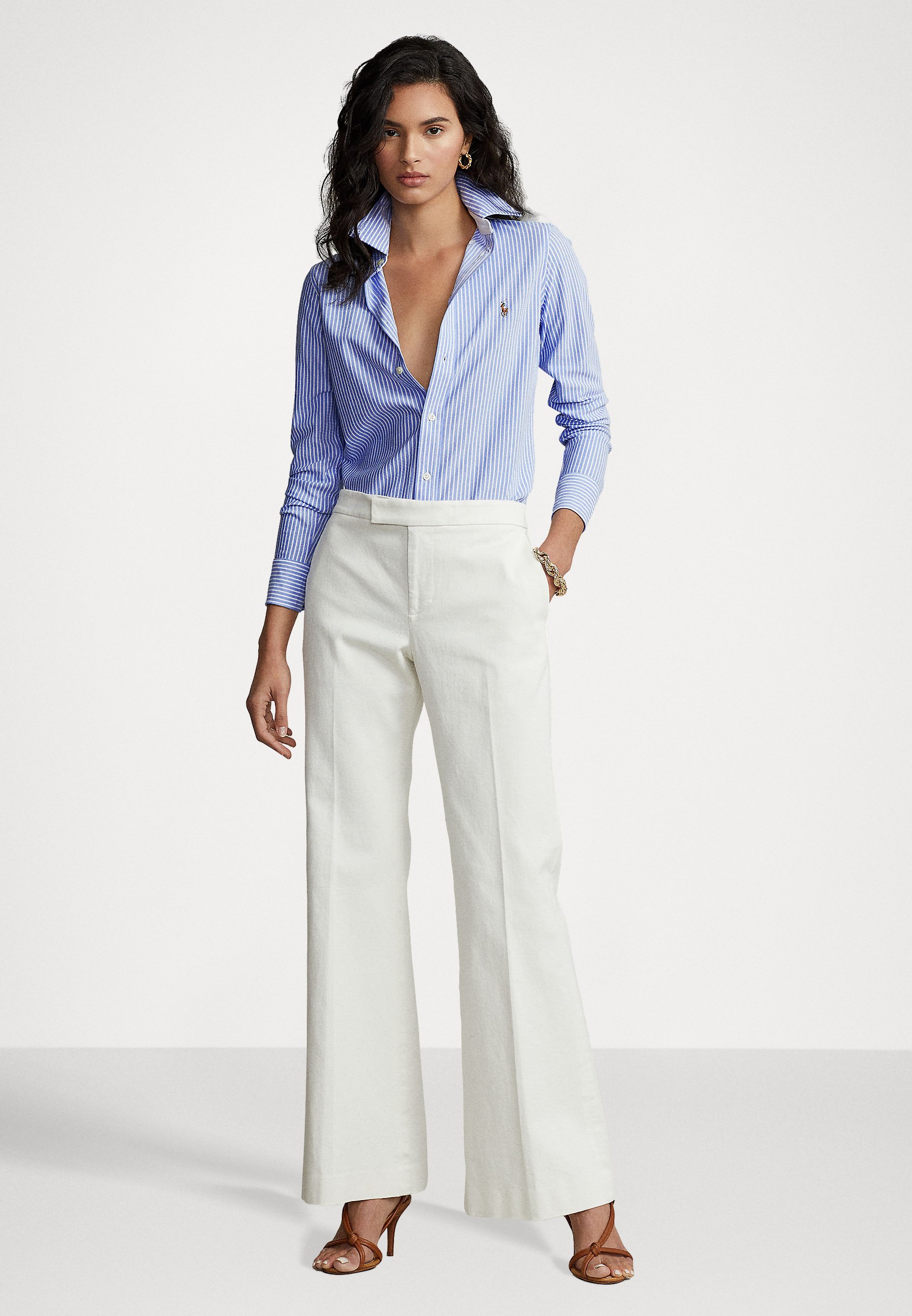 Polo Ralph Lauren STRIPED OXFORD SHIRT - Button-down blouse