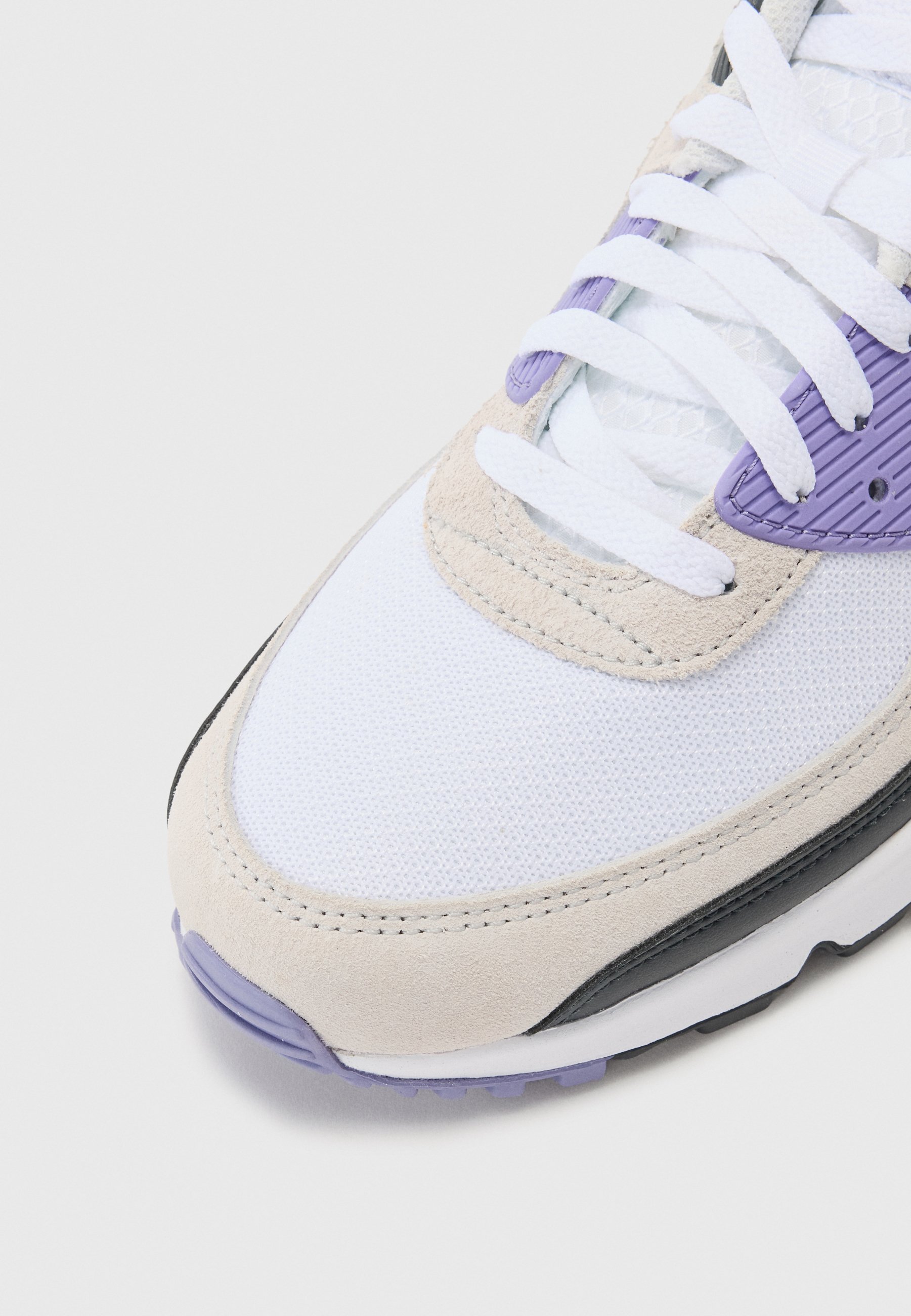 Nike Sportswear AIR MAX 90 - Trainers - white/smoke grey/dusty Nike Sportswear AIR MAX 90 - Trainers - white/smoke grey/dusty