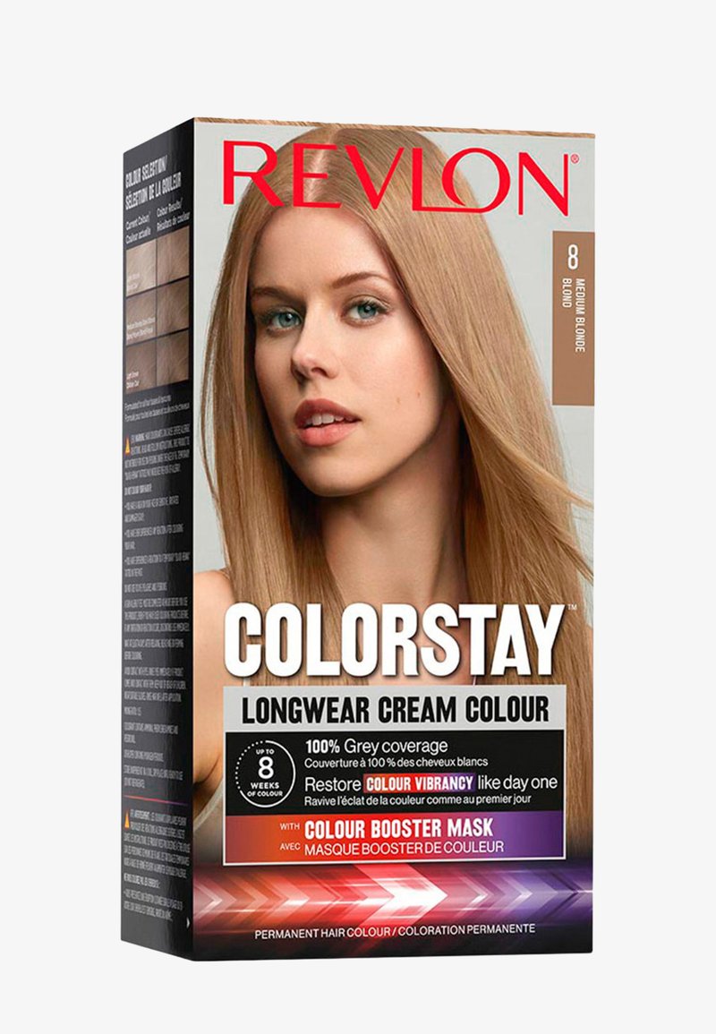 Revlon - HAIR COLOR COLORSTAY, LONGWEAR CREAM COLOUR - Hårfärg - blond, Förstora