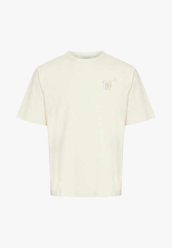 CFARCHER - Print T-shirt - egret3