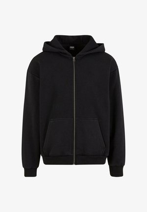 Urban Classics VINTAGE  - Sweatjacke - black