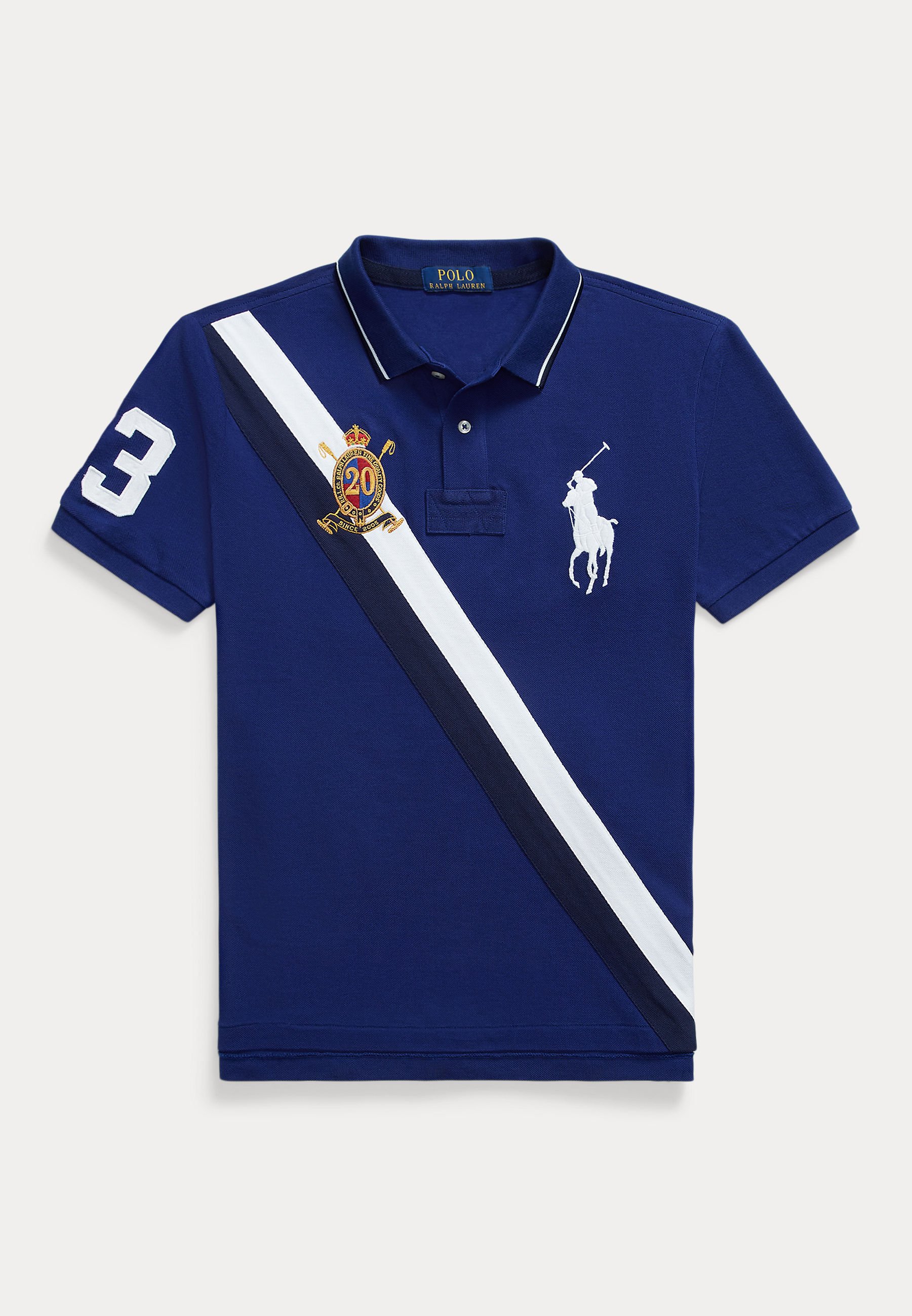 トップス Ralph Lauren big pony polo shirt blue Classic Fit Big Pony Mesh Polo Shirt Blue | Polo Ralph Lauren | EQVVS