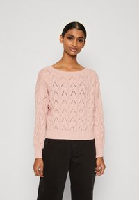 ONLY Petite - ONLBRYNN LIFE STRUCTURE - Strickpullover - rose Thumbnail-Bild 1