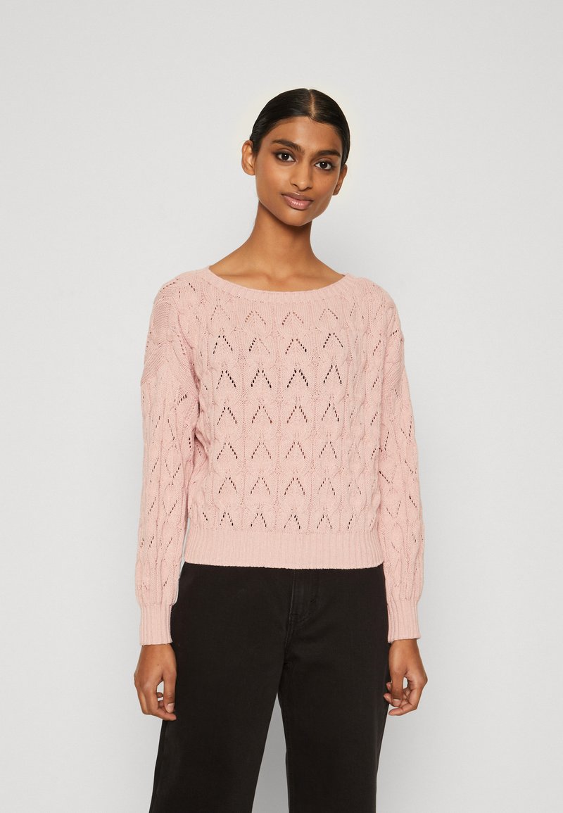 ONLY Petite - ONLBRYNN LIFE STRUCTURE - Strickpullover - rose, Vergrößern