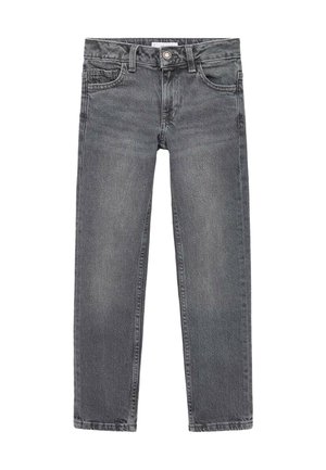 TURNED - Straight leg jeans - grey denim