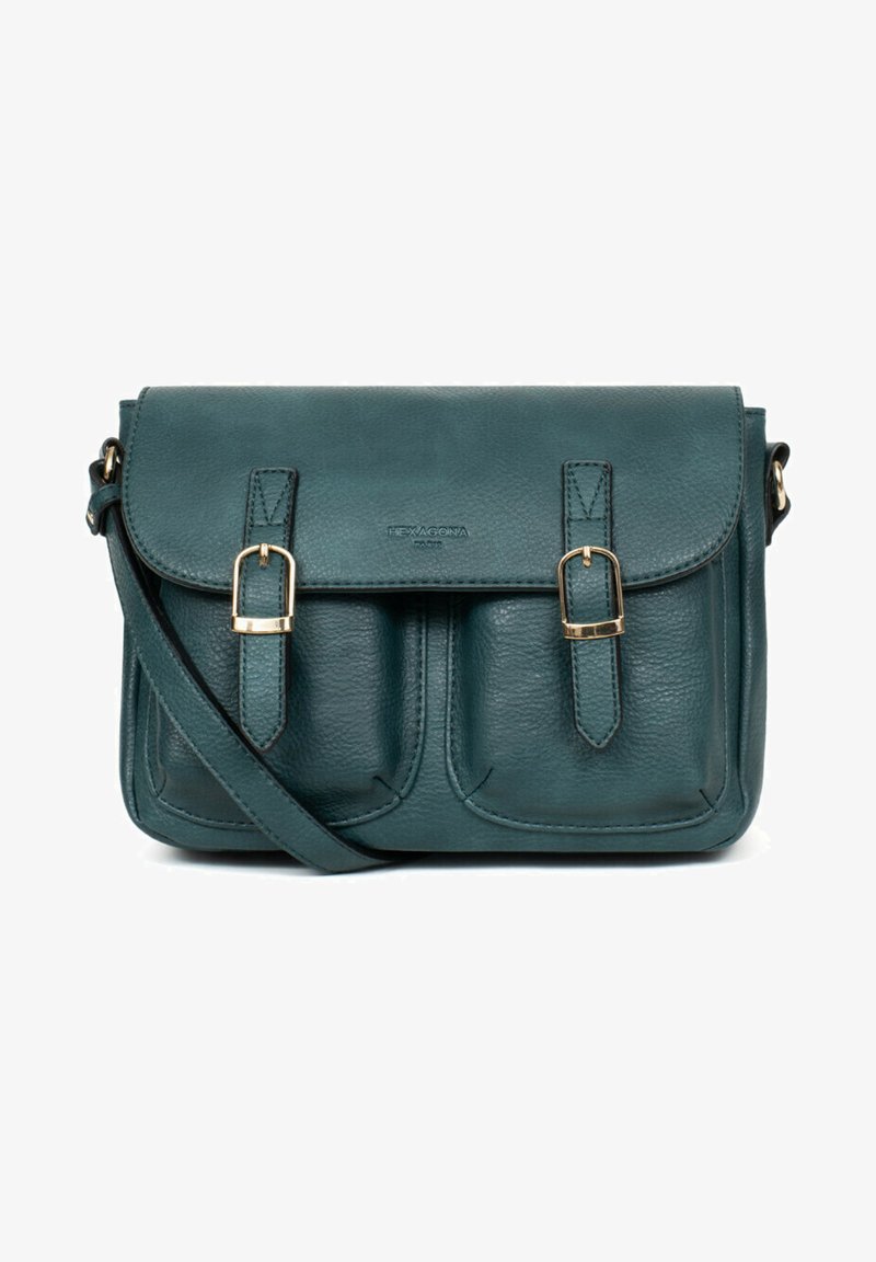 Hexagona TOSCANE - Borsa a tracolla - bleu pétrole toscane