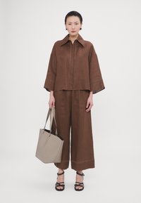 Max Mara Leisure ROBINIA - Camicia - cioccolato