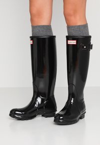 Hunter ORIGINAL - Bottes en caoutchouc - black Image miniature 1