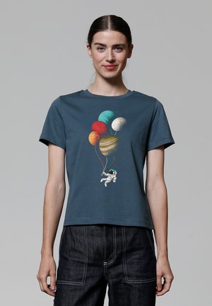 watapparel BALLOON SPACEMAN - T-shirt imprimé - stargazer