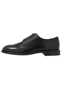 TRENT - Elegantné šnurovačky - black