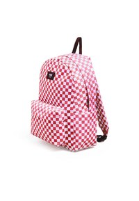 Vans OLD GROM CHECK - Skolväska - honey suckle