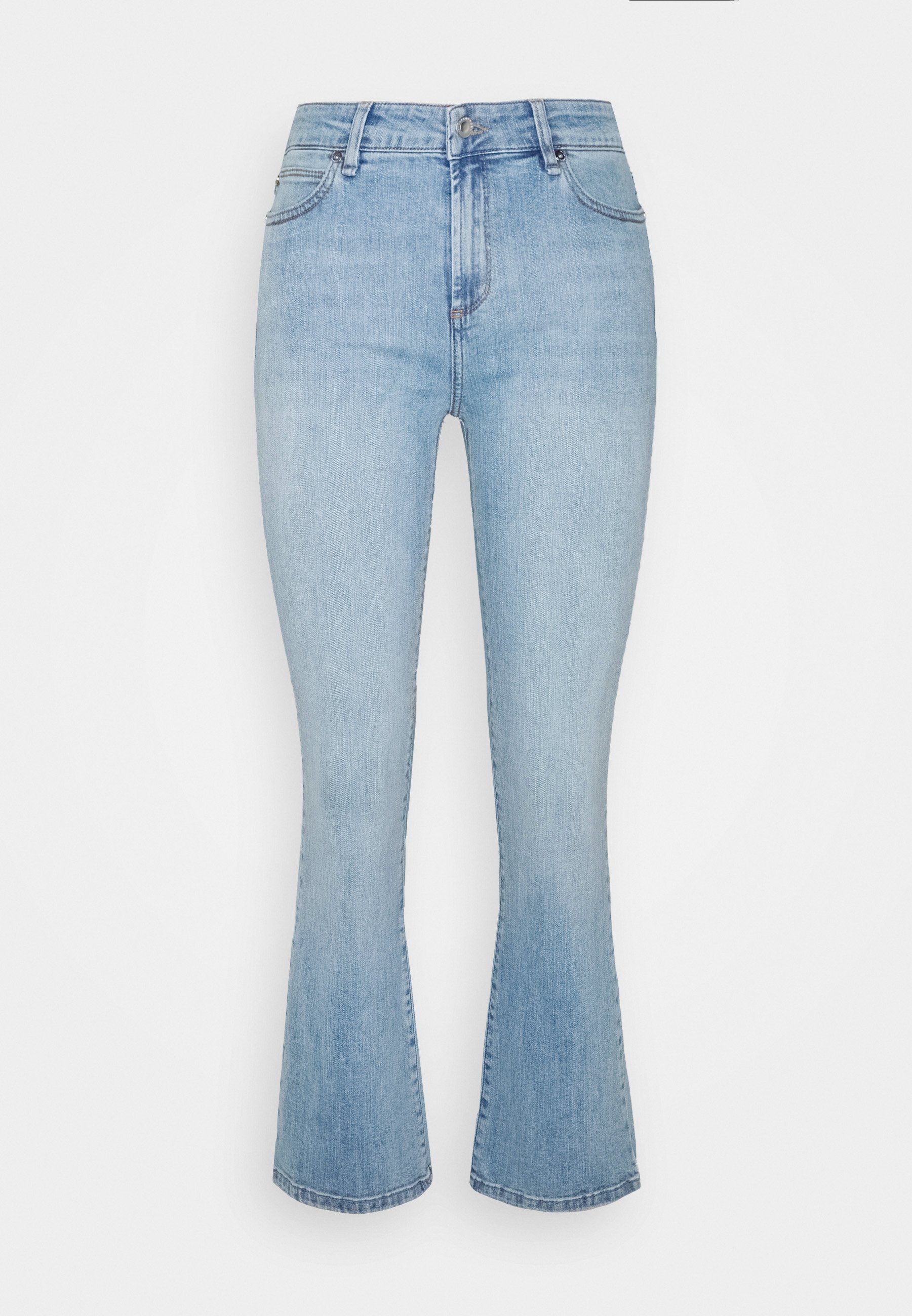 Ivy Copenhagen JOHANNA KICK FLARE WASH SANTA ELENA Jeans 2nd Day FIONA Jeans bootcut dark blueblå denim Zalando.no