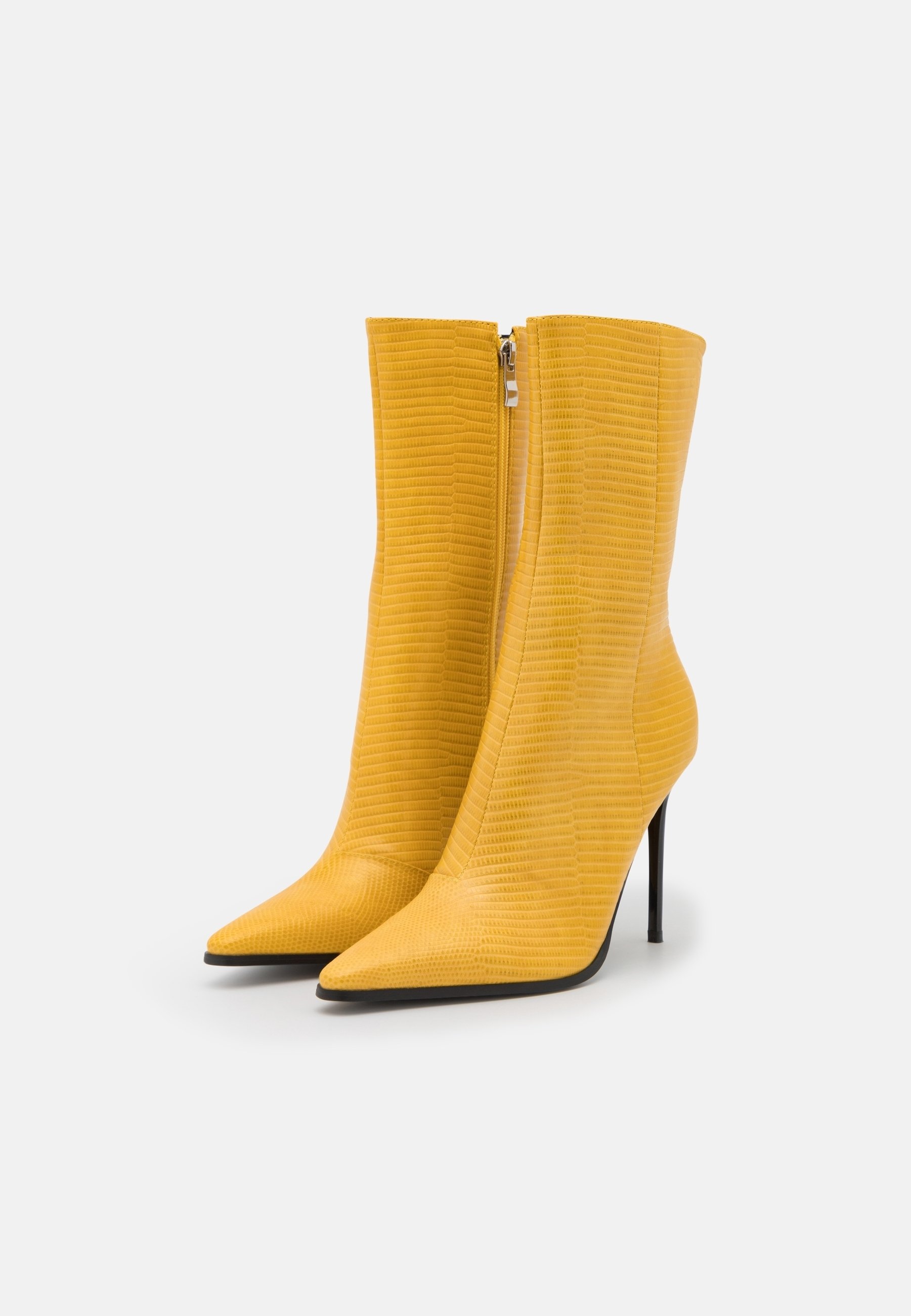 RAID High heeled boots - yellow - (Pre-owned) - Zalando.ie