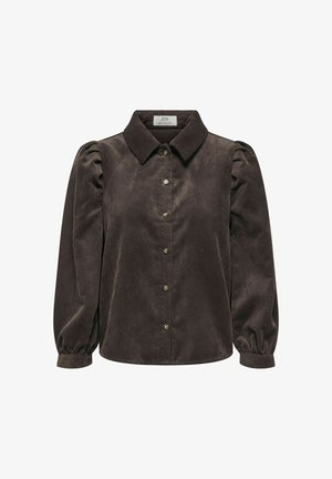 JDY, SHIRT JDYULLA SHIRT - Chemisier - chocolate torte