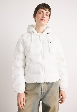 LIGHTWEIGHT LOGO PUFFER - Winter jacket - snow white
