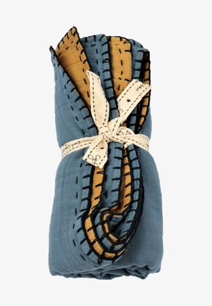 Muslin blanket - indigo blue