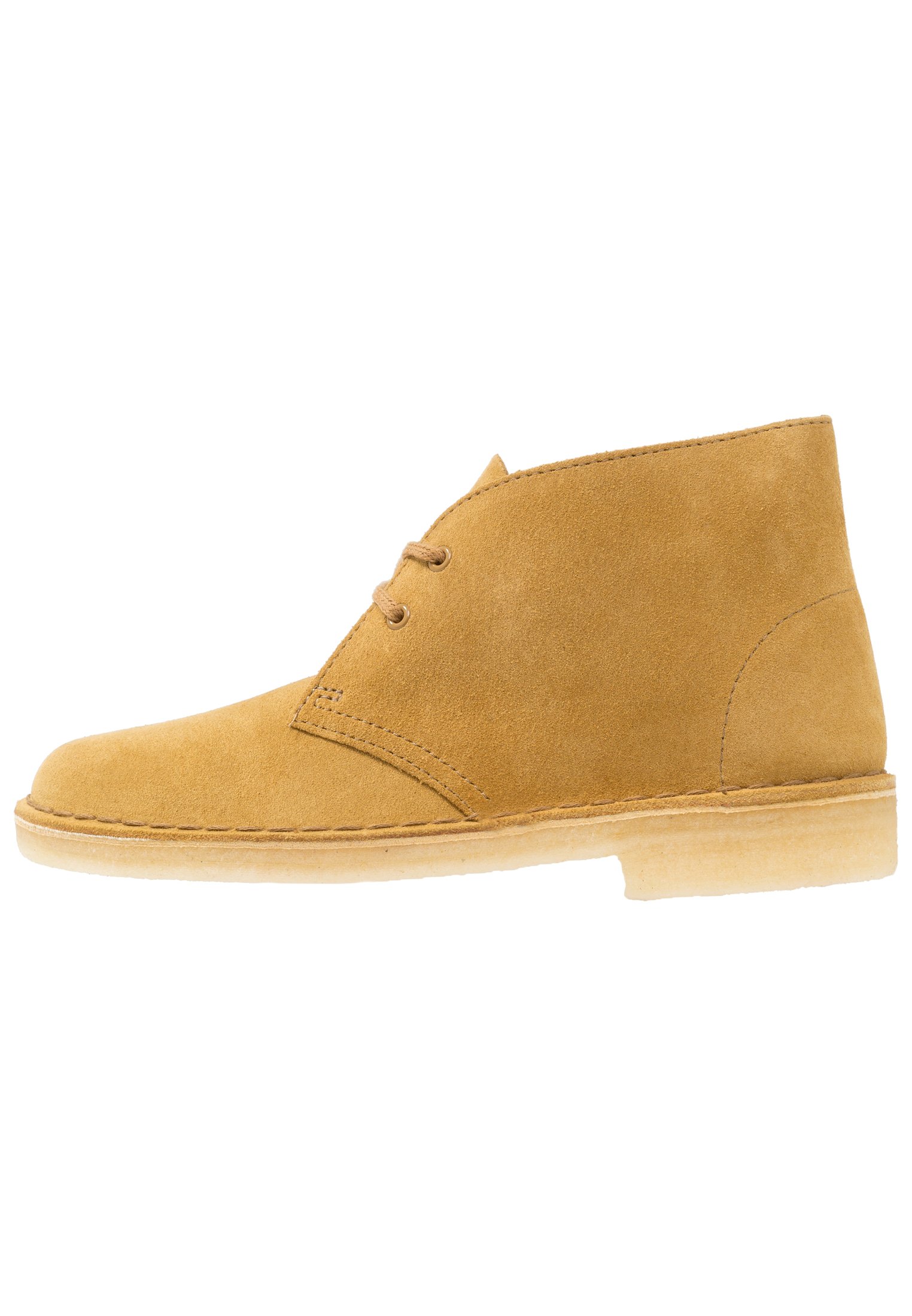 Clarks Originals DESERT BOOT - Casual lace-ups - eiken bruin/yellow -  Zalando.ie