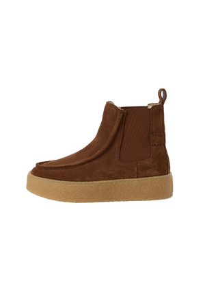Tamaris, CHELSEA BOOT - Plateaustiefelette - cognac