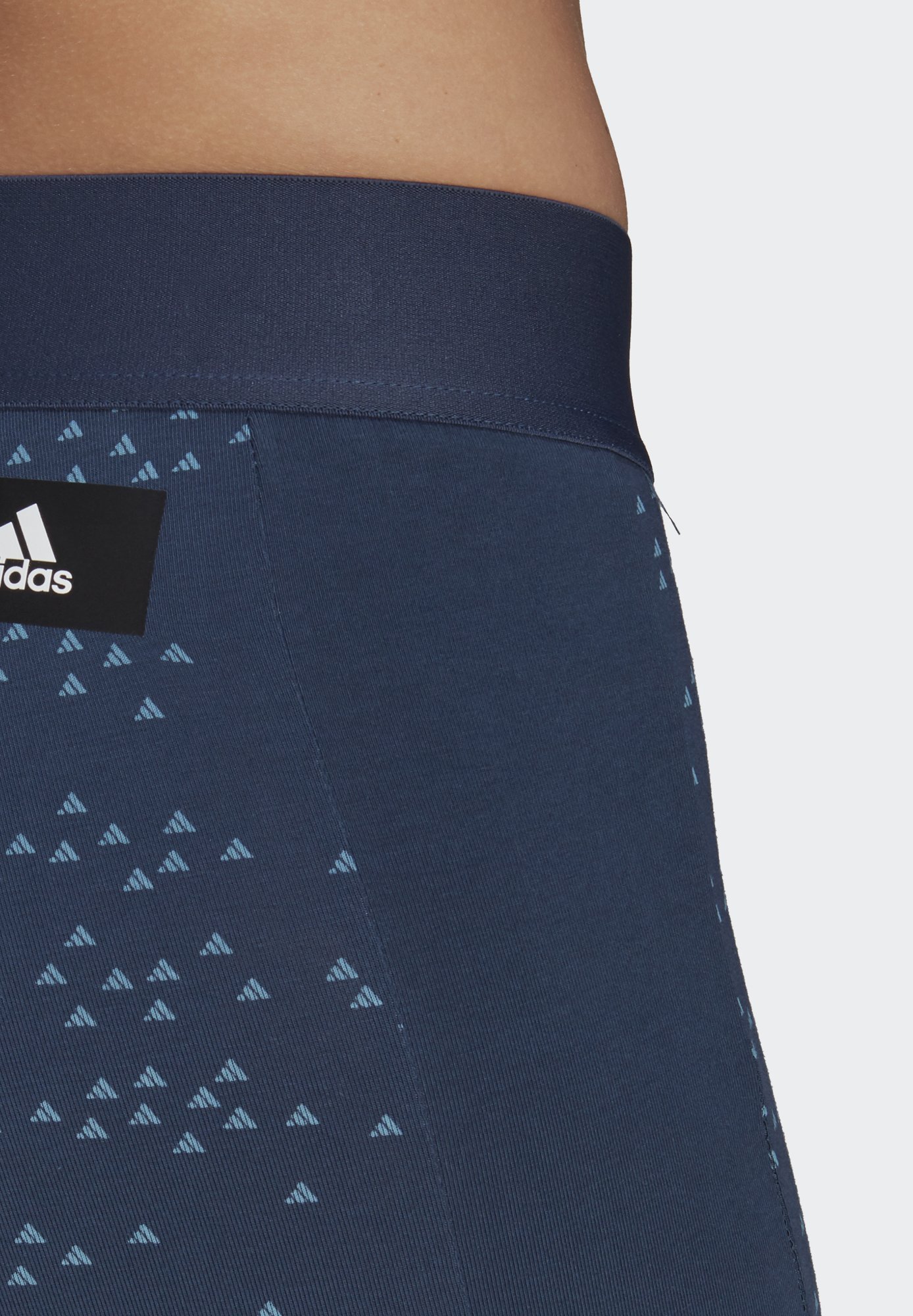 adidas Performance ADIDAS SPORTSWEAR ALLOVER PRINT LEGGINGS - Legging -  crenav/donkerblauw - Zalando.nl