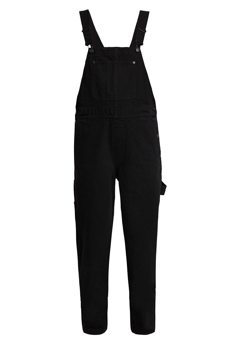 monki black dungarees