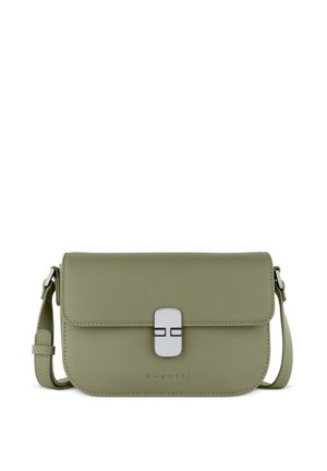 NELA SCHULTER - Borsa a tracolla - pistazie