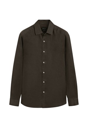 Massimo Dutti, Hemd - dark brown