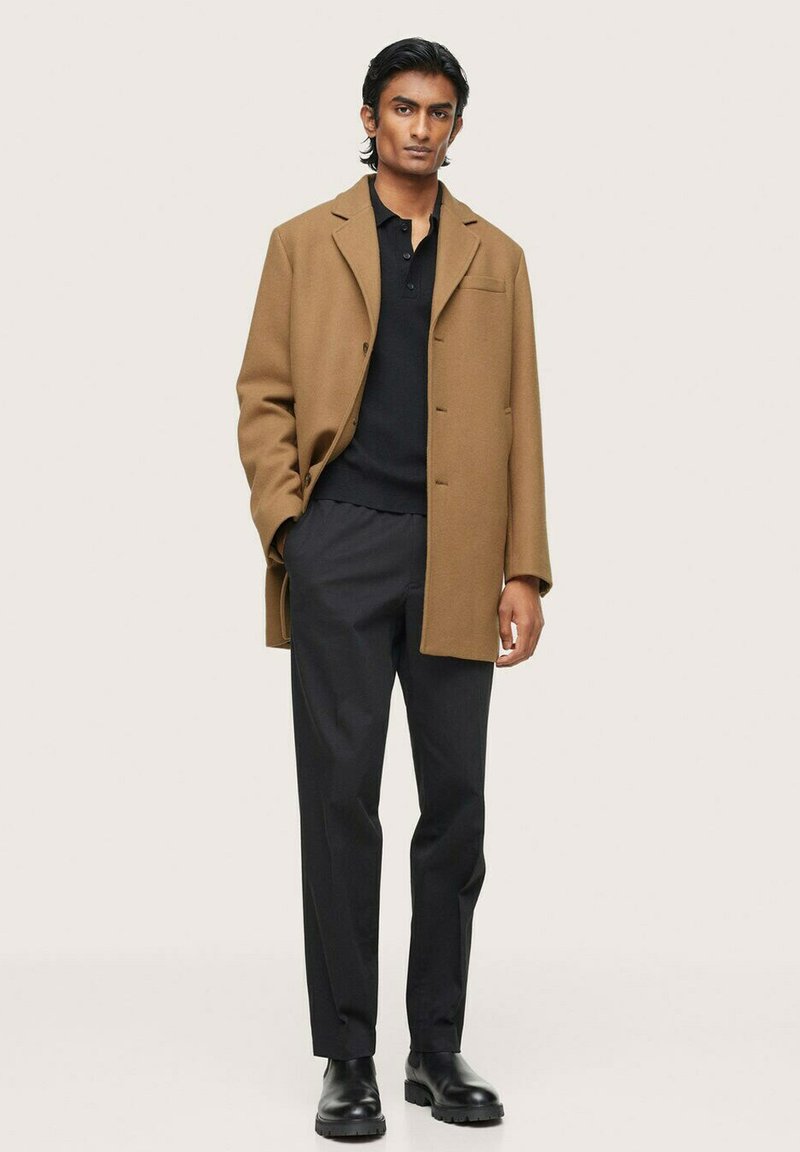 Herren Trenchcoats | Mango HAKE Kurzmantel marron moyen/hellbraun - FM78900 Herren Trenchcoats | Mango HAKE Kurzmantel marron moyen/hellbraun - FM78900